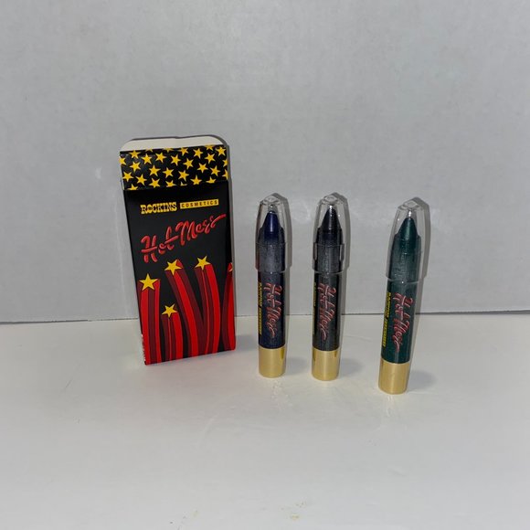 ROCKINS COSMETICS Glitter Gel Eye Pens - Picture 1 of 3